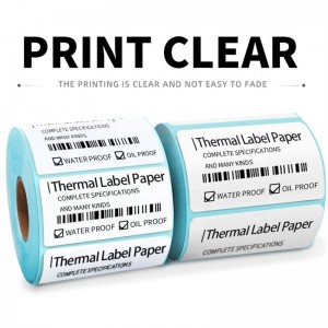 Imprimantă rezistentă la apă directă etichetă de livrare cu coduri de bare autocolantă termică