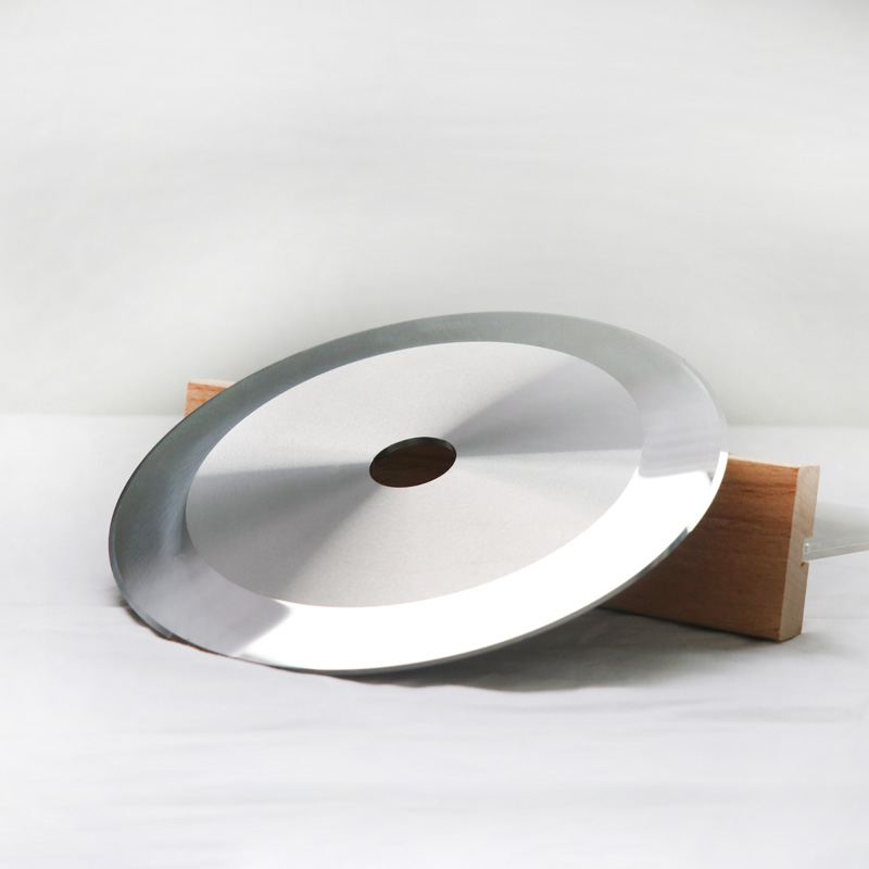 Intengiso eshushu yeCarbide Circular Slitter Blades Industrial Cutting Knife for Gummed Tape Slitting