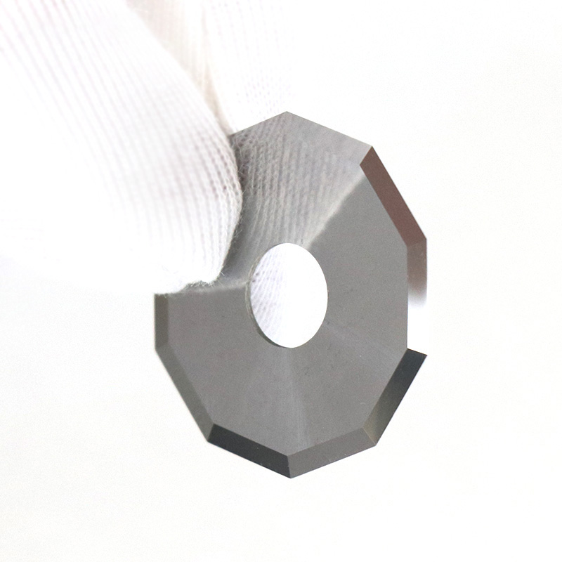 Faca rotativa de carboneto de tungstênio Lâmina zund de corte decagonal circular z50 z51