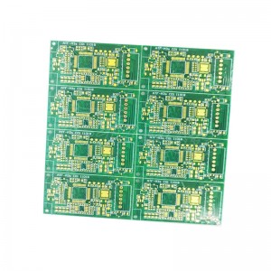 PCB de alta frecuencia de laminación mixta ENIG FR4+RO4350 de 4 capas