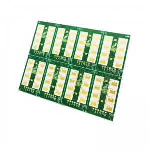 PCB tần số cao hỗn hợp 4 lớp ENIG FR4 + RO4350