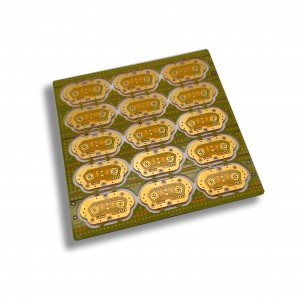 Placa de circuito de alta frequência PCB de substrato de cobre personalizado para indústria de telecomunicações com cobre espesso