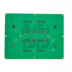 FR4 TG150 PCB plošča z dvostranskimi vezji s trdim zlatom 3u" in umivalnikom/izvrtino