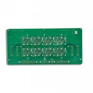 6 lapisan Hard Emas PCB Board kalawan ketebalan dewan 3.2mm sarta Counter Tilelep Hole