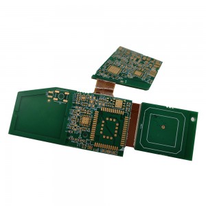 ABIS Rigid-Flex PCB Mukautettu piirilevy valmistettu FR4:llä ja PI:llä
