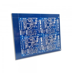 Double Sided Immersion Silver Blue PCB