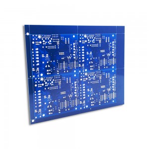 I-Double Sided Immersion Silver Blue PCB