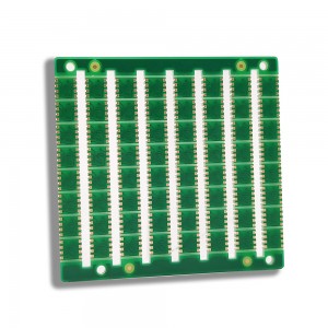 Micro Half-անցք ENIG Circuit Board BGA-ով