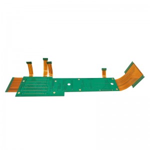 Carte PCB rigide-flexible personnalisable à 6 couches avec cuivre de 3,0 oz et finition de surface ENIG 2u"