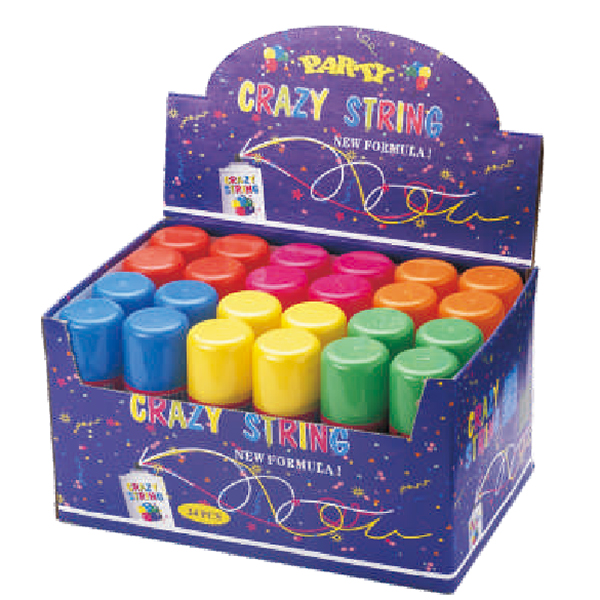 88% more party supplies colorful crazy silly string for Christmas celebration, wedding, party, fesitvals Featured Image