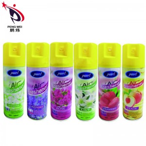 Spray për freskuesit e ajrit me veçori miqësore me mjedisin me aromë të ndryshme