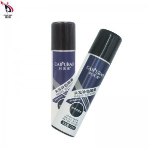 Customized Temporary Permanent Dark Color hair shine Hair Dye Root Touch-up Spray