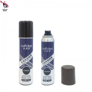 Προσαρμοσμένη προσωρινή μόνιμη λάμψη μαλλιών σε σκούρο καφέ χρώμα Hair Dye Root Touch-up Spray
