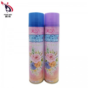 Material de produtos florais Spray de colorantes fluorescentes de cor de flores