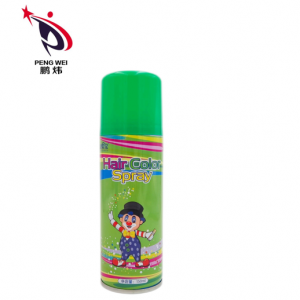 Spray para el cabello para retoque de raíz de color de cabello lavable con cubierta temporal multicolor
