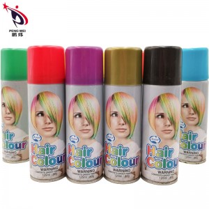 Spray para o cabelo de protección de cor de brillo para o cabelo de marca privada de estilo de moda