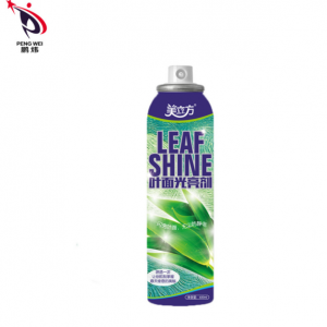 Spray brillantor de fulles de 500 ml Eliminar la pols Fer que les fulles siguin brillants per a les plantes