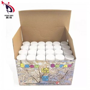 Factory Wholesale Party Favor Event Party Type Item Type Taiwan Snow Spray