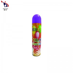 High quality large capacity party favors color boss snow spray for holi carnival decoration
