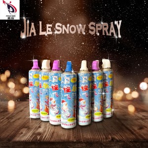 Jiale 980ml Trigger Gun Foam Snow Spray Pa Phwando Lachikondwerero cha Ukwati Halloween