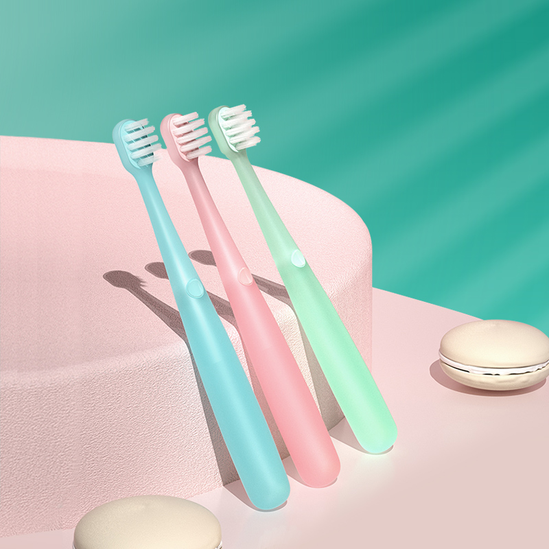 PERFECTO cepillo de dentes para nenos filamentos ultrasuave mango flexible Imaxe destacada