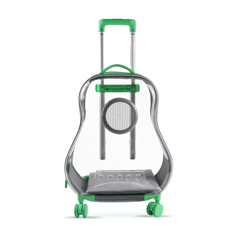 Transparent Trolley Case For Small Pet