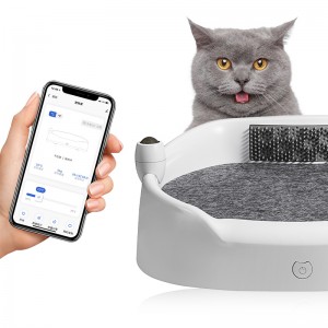 Vestavěná aplikace pro kontrolu teploty Petnessgo Smart Cat Bed