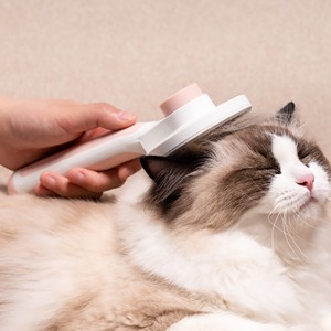 Pet Slicker Brush Pet Grooming Xkupilji Neħħi Tangles Loose Hair Cat Deshedding Tool