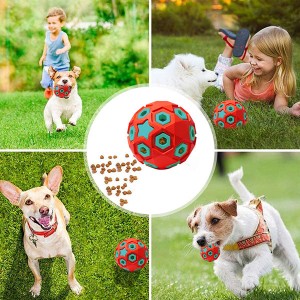 Eco Dog Solid Balls Mini Pet Dog Abun ciye-ciye Yana Kula da Toys