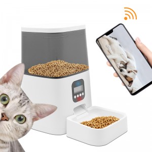 Petnessgo جدید 5 لیتری هوشمند وای فای برنامه خودکار غذای سگ گربه تغذیه کننده حیوانات خانگی