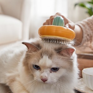 Професионално негување на миленичиња Нега на домашни миленици Полизно средство за отстранување крлежи за коса Чешел за чешлање за мачки