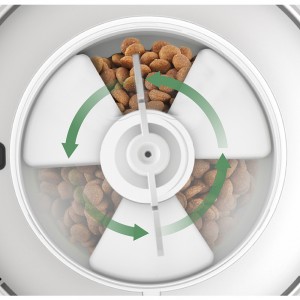PetnessGo Alimentador de alimentos con temporizador inteligente Wifi al por mayor con aplicación
