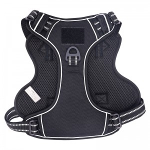 Custom Tactical Army Dog Vest Pet Harness Set Tactical Magnet Buckle Dog Vest Harness