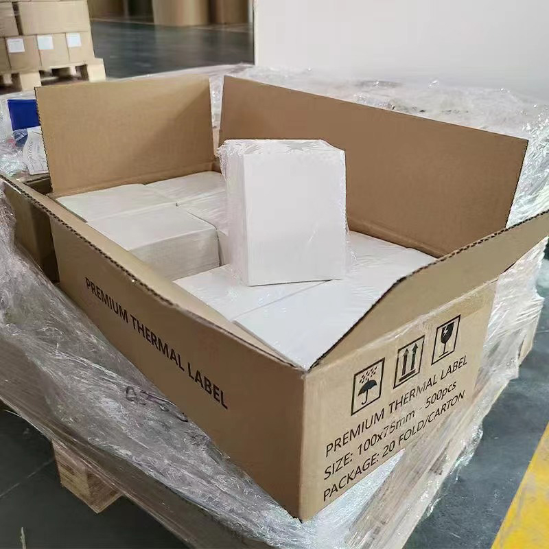 kineska veleprodaja prozirne naljepnice za otpremu 1 x 375