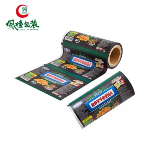 FENGLOU PACAKAGING Pabrik OEM/ODM Food Grade Snack chip Kemasan Nylon Packaging Film Paket Makanan Film Glossy