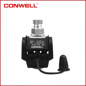 1kv vanntett isolasjon Piercing-kontakt KW2-95 for 16-95 mm2 antennekabel