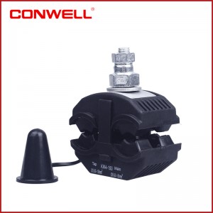 1kv Waterproof rwb thaiv tsev Piercing Connector KW4-150 rau 35-150mm2 Aerial Cable