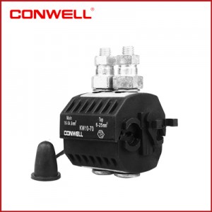 1kv Waterproof Insulation Piercing Connector KW10-70A ສໍາລັບສາຍອາກາດ 16-95mm2