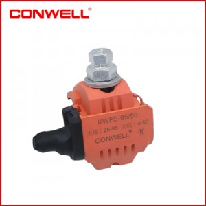 1kv Integrated Insulation Piercing Connector KWFS-95/50 ho an'ny 16-95mm2 Aerial Cable