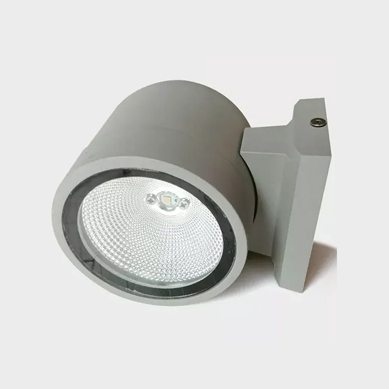 LED sienas gaismas ķermeņi |Āra apaļa cilindriska lampiņa