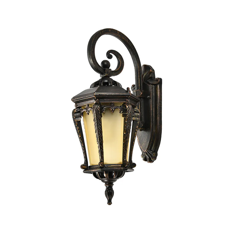 Европска ретро дворишна лампа ЛЕД дневна соба ходник дворишна водоотпорна спољна зидна лампа