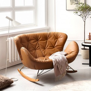 mecedora mobles de deseño sofá de luxo