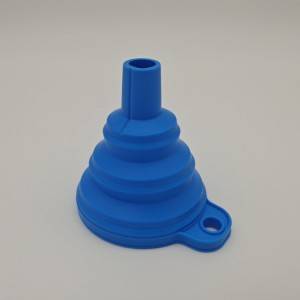 Professional customizable various foldable silicone funnels