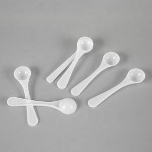 P&M diversi tipi di cucchiai di plastica