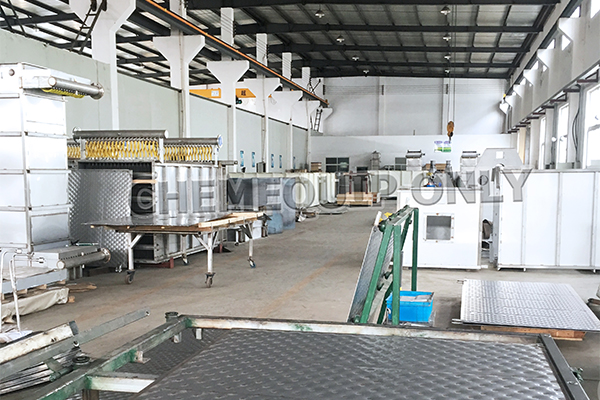 2013 etablerade Chemequip en fabrik i Shanghai tillsammans med Solex.
