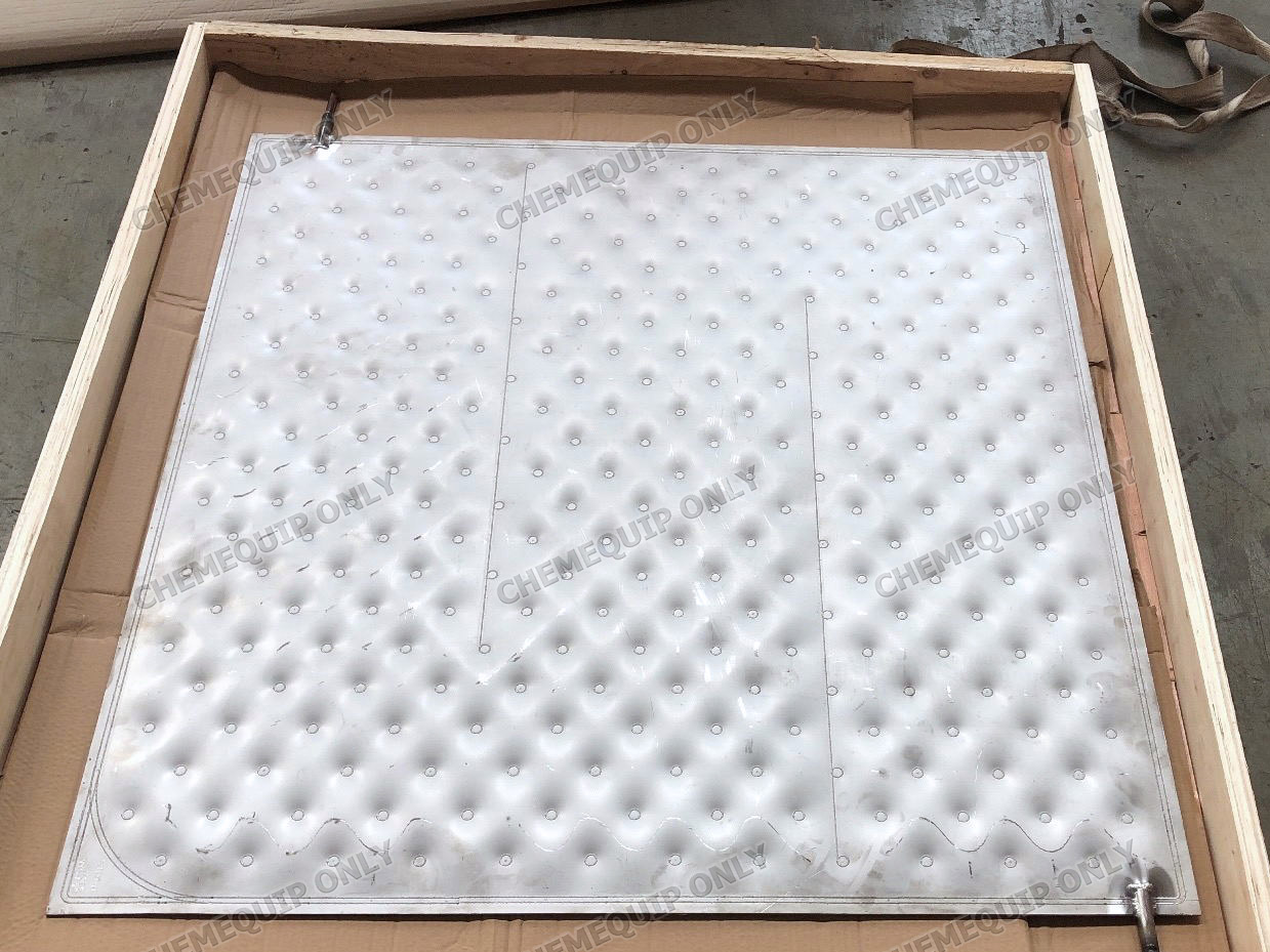 Laser Welded Pillow Plate for Immersion Chiller