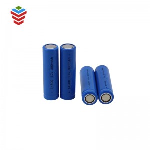 Deep Cycle LiFePO4 800mAh 3.2V /3.7V Rechargeable IFR 14500 Battery Cells factory price