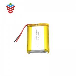 High quality 3.7v 1800mAh rechargeable lipo battery customized for Eye protector, beauty apparatus, early education machine,medical device etc.