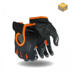 Inovativne ribiške rokavice Powerman® za poletno uporabo s silikonskim vzorcem na dlani za ribiče