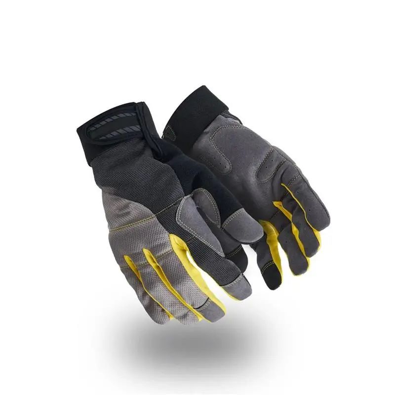 Hal-abuurka Powerman® Elastic Fabric Mechanical Glove, Isticmaalka Qalabka Sawirka